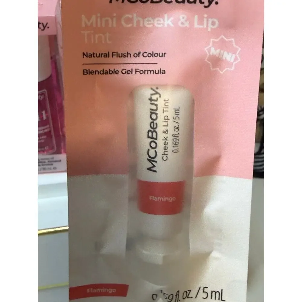 MCoBeauty 6 Pc BUNDLE - Mist, Blush, Lip & Cheek Tint, & Lip Balm